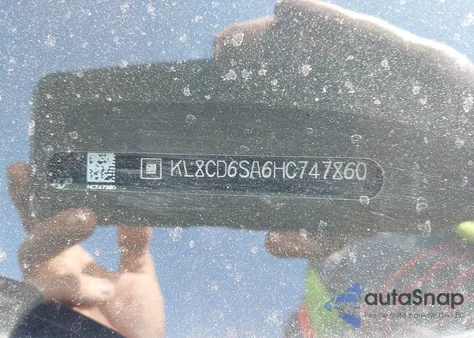 2017 Chevrolet Spark 1Lt Cvt из США, поврежденный, VIN KL8CD6SA6HC747860